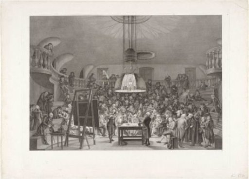 Hall of Natural Sciences in Felix Meritis, 1789