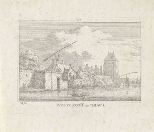 View of the IJsselpoort at IJsselstein, 1630