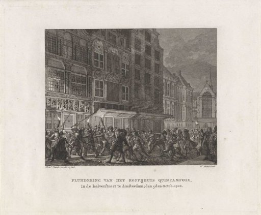 Plundering of the Quincampoix Coffee House, 1720