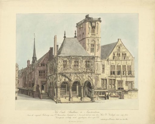 The Old Town Hall of Amsterdam, 1641