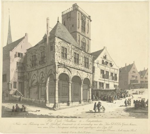 The Old Town Hall of Amsterdam