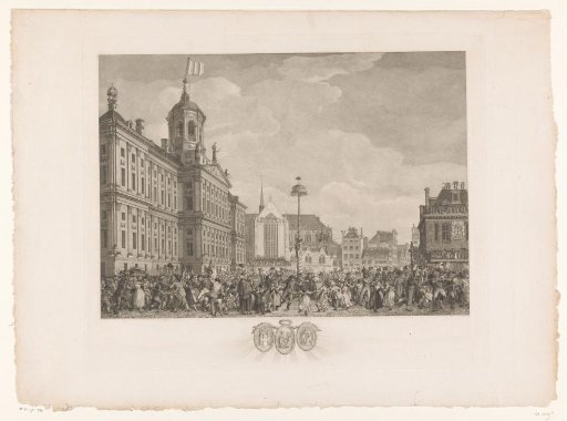 Festival of Freedom on the Dam in Amsterdam, March 4, 1795
