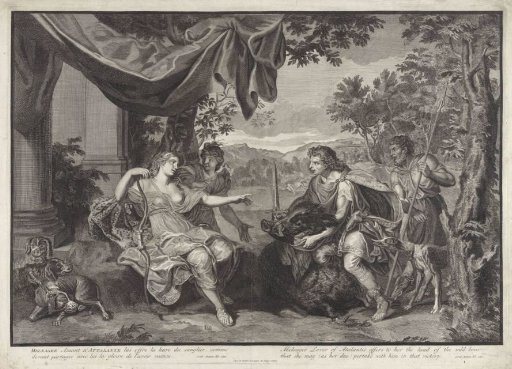 Meleager Presents the Head of the Caledonian Boar to Atalanta