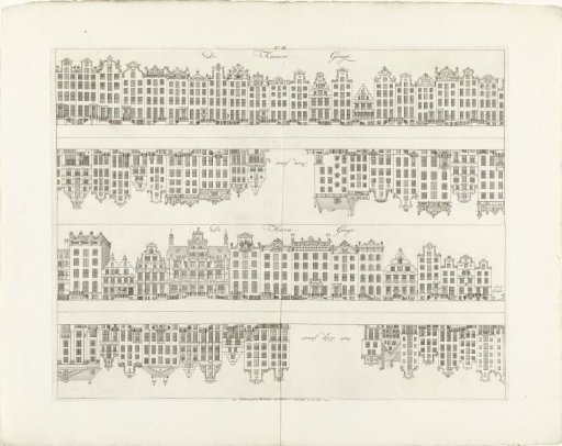 House Façades on the Keizersgracht to the Hartenstraat and on the Herengracht from the Leliegracht to the Oude Leliestraat