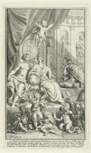Allegorical Title Page with the Personification of France