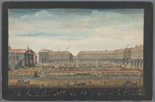 View of Covent Garden Market in London