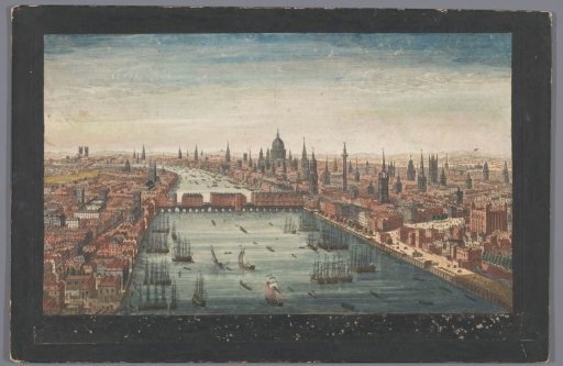 View of the City of London
