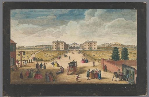View of the Foundling Hospital in London