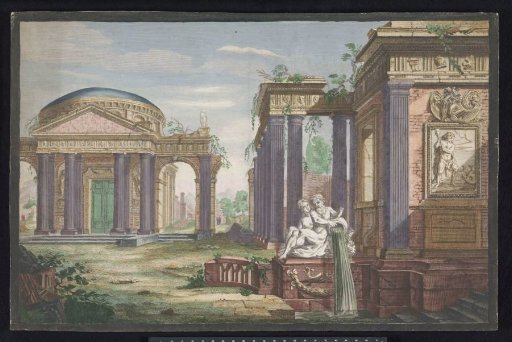 View of a Corinthian Temple