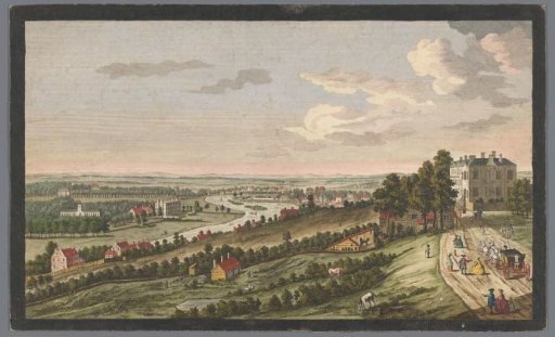 View of the Town of Richmond on the River Thames