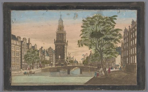 View of the Jan Roodenpoort Tower in Amsterdam