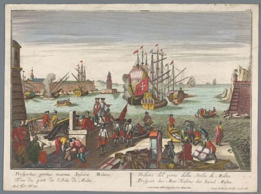 View of the Harbor in Malta