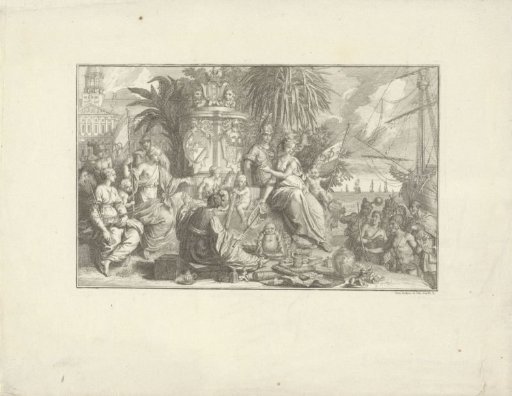 Allegory of the West India and East India Companies