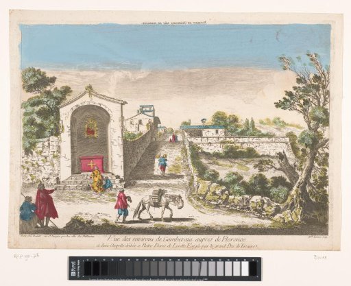 View of a chapel built by the Grand Duke of Tuscany in the vicinity of the city of Florence
