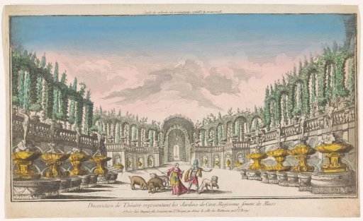 View of the garden of Circe