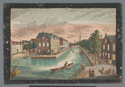 View of the Magazijn de Geer in Delft