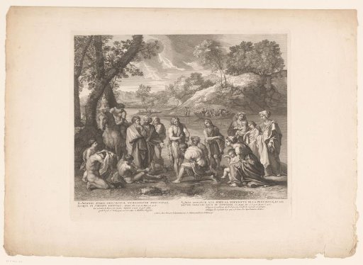 John baptizes the people