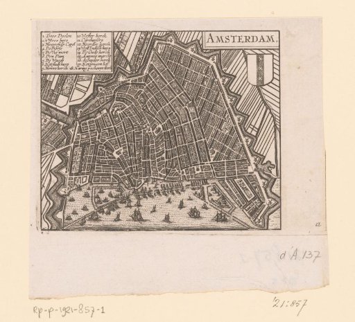 Map of Amsterdam for the fourth expansion