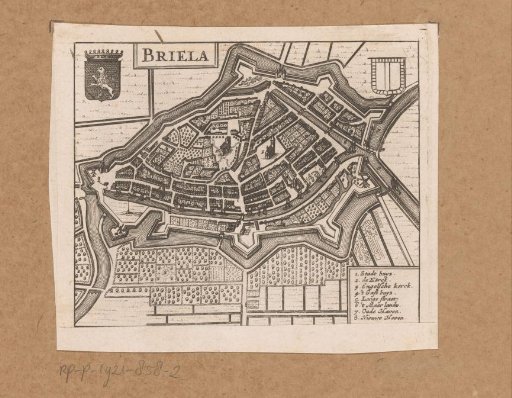 Map of Brielle