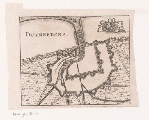 Fortress Plan of Dunkirk