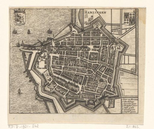 Map of Harlingen