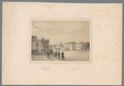 View of the Kronprinzenpalais in Berlin