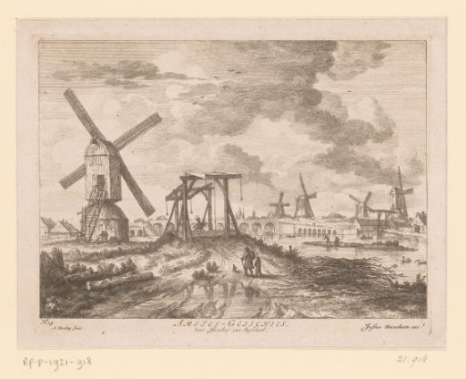 View of the Hogesluis from the Utrecht side
