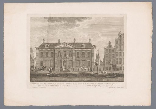 View of the Building of Mercy in Amsterdam