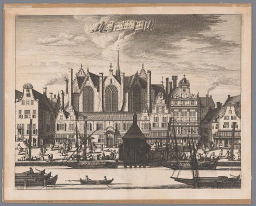 View of the Nieuwezijds Chapel in Amsterdam
