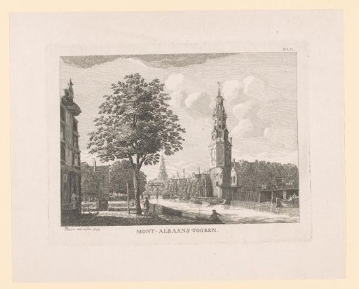 View of the Montelbaan Tower
