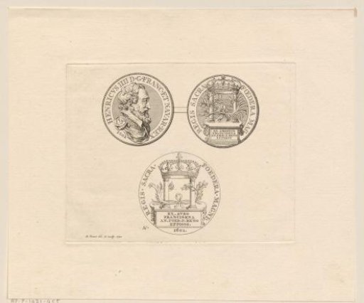 Medal with the portrait of Henry IV, King of France