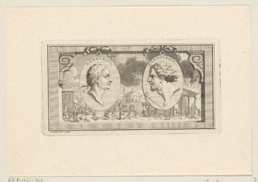 Portraits of Demetrius I Soter and Herostratos