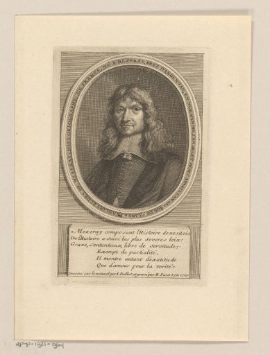 Portrait of François Eudes de Mézeray