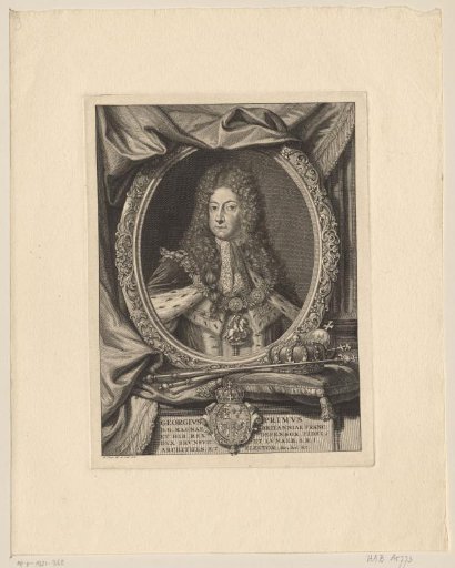 Portrait of George I, King of Great Britain and Ireland