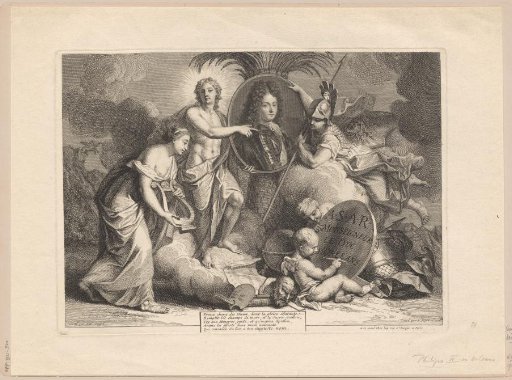 Allegorical Portrait of Philip II, Duke of Orléans