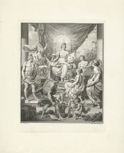 Enthroned Personification of the Republic of the Netherlands