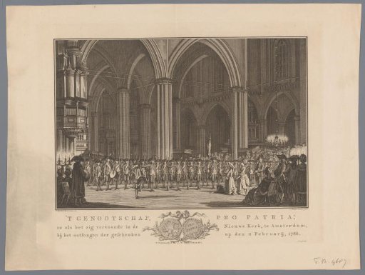 Society Pro Patria in the New Church, 1786