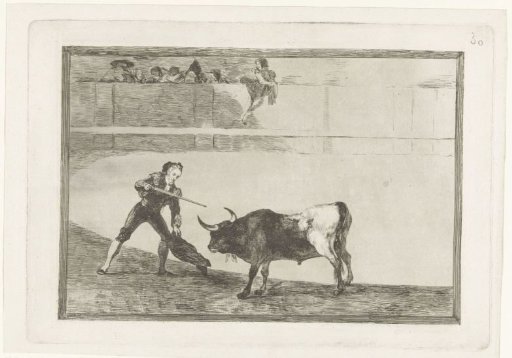 Pedro Romera Martínez kills a bull