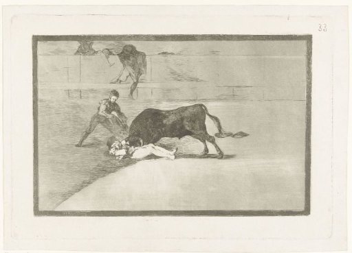Death of Pepe-Hillo in the arena of Madrid