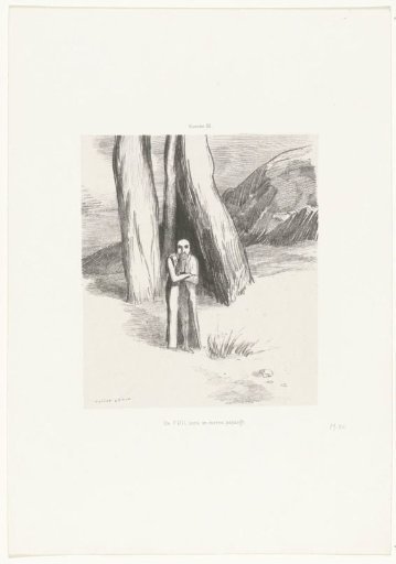A Madman in a Gloomy Landscape