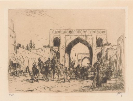 Two City Gates in Hyderabad
