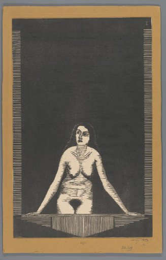 Female Nude at Window