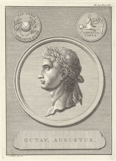Portrait of Emperor Augustus