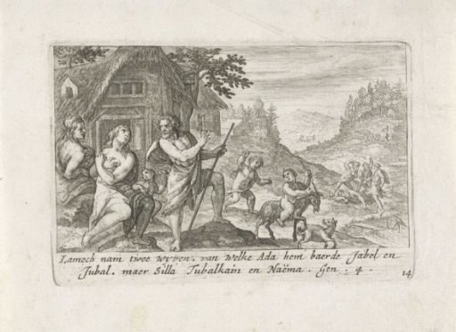 Lamech with His Family