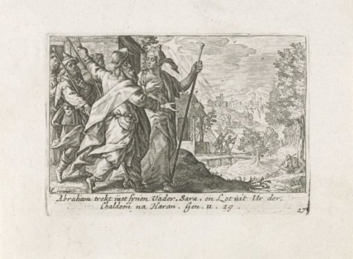 Sarah and Abraham on the Way to Canaan
