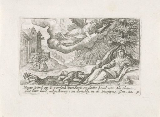 The Angel Points Out a Spring in the Desert to Hagar