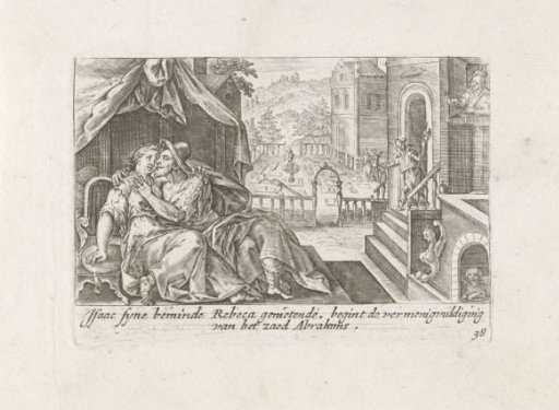 Abimelech Spies on Isaac and Rebekah