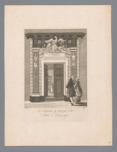 Gate of the Lutheran Diaconate House at Amsterdam