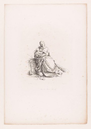 Mary with Child at the Breast