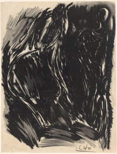 Large lithograph, unique copy